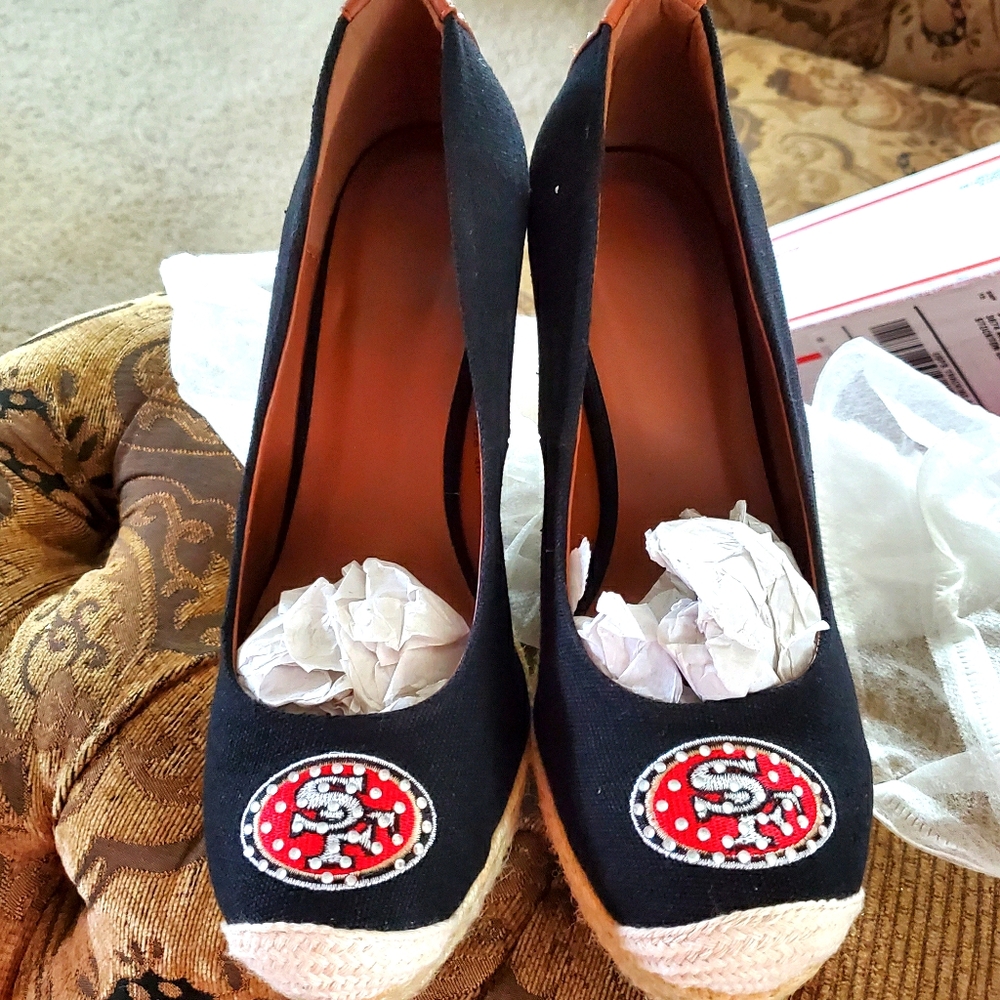 COPY - 49ers Ladies Wedges